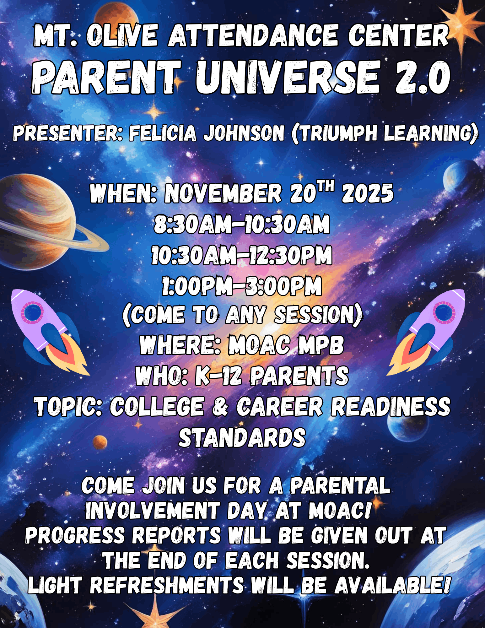 Parent Universe 2.0